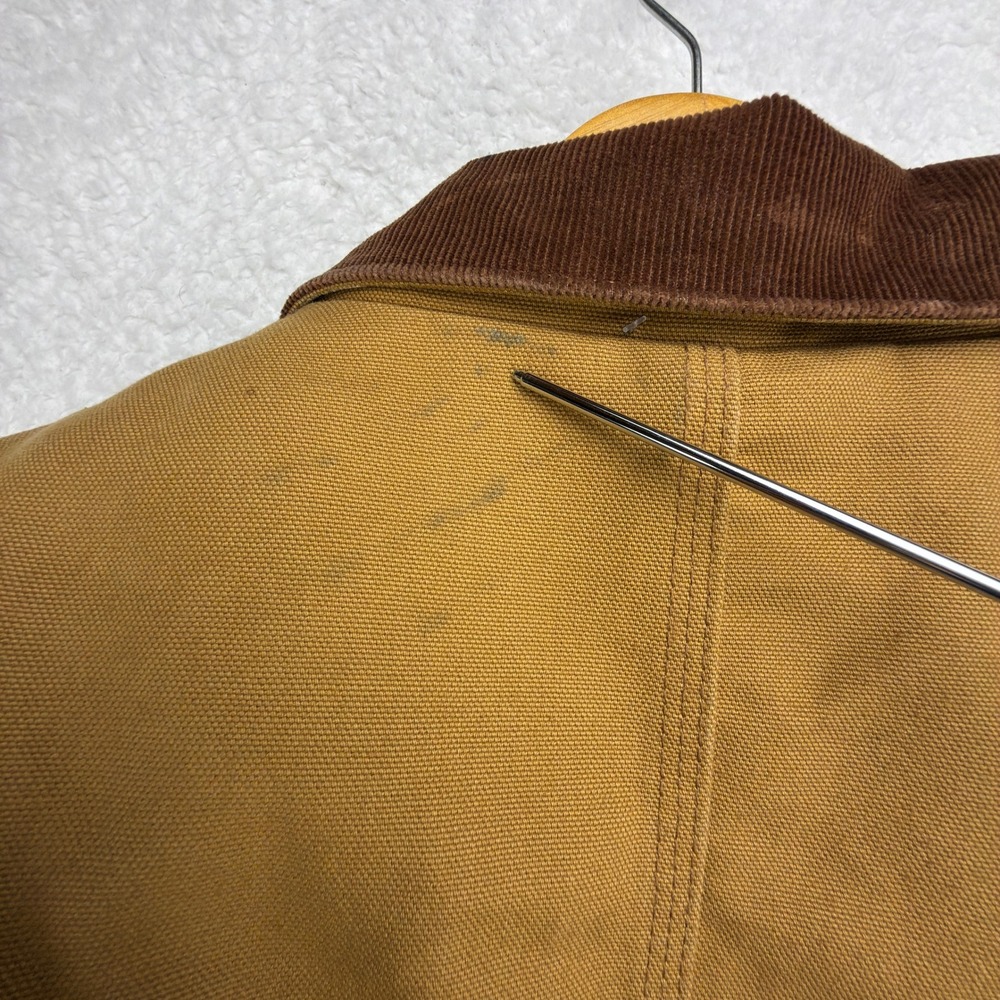 Carhartt Sandstone Jacket Arctic Quilt Lined Mens 44 Tall Large J02 BRN NWT READ - Picture 14 of 16